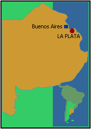 Podemos apreciar la Provincia de Buenos Aires, con su capital (La Plata). Tambi�n podemos ver la capital de la Argentina. En la parte inferior derecha apreciamos el continente sudamericano con la Rep�blica Argentina y la Provincia de Buenos Aires resaltadas del resto.